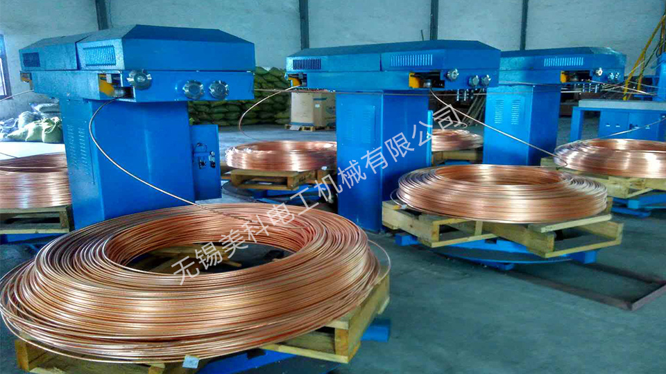 Wire take-up part