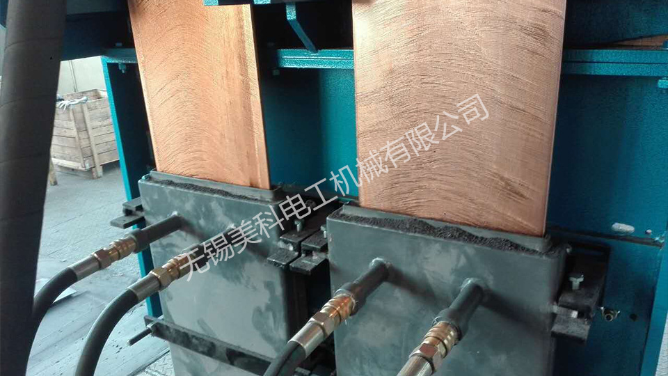 铜带上引连铸生产线